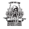 Rebellion Skellet und Lebensmotto
