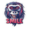 Smile, monkey, smile