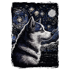 Husky Nuit étoilée
