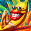 DREDGED BANANA