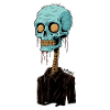 Skull, skeleton, zombie interview