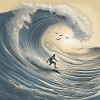 Big Wave surfing