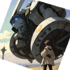 Manga Riesiger Roboter