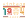 Vinatge 1984 Birthday Gift