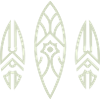 Sleek ethnic inspired tribal design