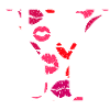 Lettre y bisous
