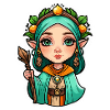 Druide Druide Fantasy Illustration