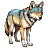 Wolf Fantasy Illustration