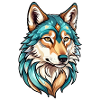 Wolf Fantasy Illustration