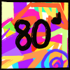 Style rétro design 80