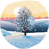 Winterzauber: Schneezauberbaum