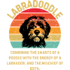 Labradoodle Retro Sunset