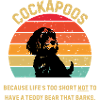 Cockapoo Retro Sunset