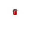 This guy loves cranberries