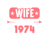 Best wife since 1974 50th wedding anniversary