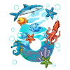 6th Birthday Sea Creatures