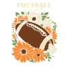 American Football Football Girl