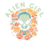 Alien Außerirdischer Alien Girl