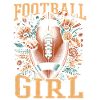 American Football Football Girl