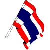 Drapeau de la Thaïlande