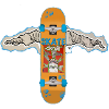 Skateboard wings
