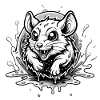 cute rat