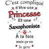 Princess Saxophonist