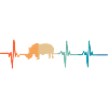 Rhinoceros heartbeat