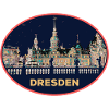 Dresden at Night: Mesmerizing Illustration