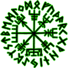 Viking Compass Vegvisir