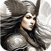 Proud Viking Germanin Shieldmaiden
