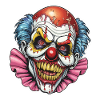 Zombie Clown Illustration