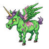 Zombie Einhorn Illustration