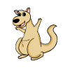 Kangaroo Animal Motif