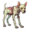 Zombie Dog Illustration