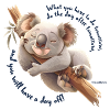 Lazy Koala Bear