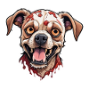 Zombie Dog Illustration