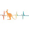 Kangaroo heartbeat