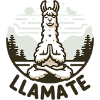 LLamate Meditating Llama