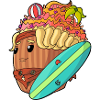 Surf Cupcake