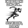 Bahnläufer Sprinter Sprint 100m Sprinter