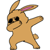Dabbing Rabbit