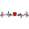 Herzfrequenz-Cardio für Südkorea
