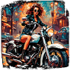 Motorcycle Logo/Bike/Two-Wheeler/Vehicle/Motors