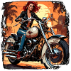 Motorcycle Logo/Bike/Two-Wheeler/Vehicle/Motors
