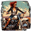 Motorcycle Logo/Bike/Two-Wheeler/Vehicle/Motors