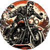 Motorcycle Logo/Bike/Two-Wheeler/Vehicle/Motors