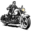 Motorcycle Logo/Bike/Two-Wheeler/Vehicle/Motors