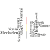 Villes de Belgique