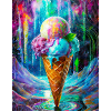 ice cream psychedelic ai